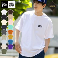ニューエラ Tシャツ 半袖 NEW ERA クルーネック ONSPOTZ 別注 黒 白 ベージュ カーキ 綿 コットン メンズ…