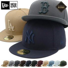 ニューエラ キャップ NEW ERA CAP 59FIFTY ベースボールキャップ メンズ レディース 帽子 NY LA MLB ニューヨーク ヤンキース ONSPOTZ 別注 黒 ベージュ ブランド おしゃれ かっこいい 人気 春 夏 秋 冬 オールシーズン ニューエラー