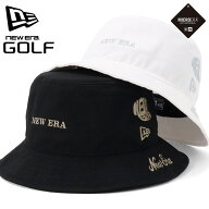 ニューエラ ゴルフ バケットハット NEW ERA GOLF HAT バケハ メンズ レディース 帽子 綿 コットン 黒 白 …
