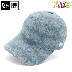 �j���[�G�� �L���b�v �L�b�Y NEW ERA CAP KIDS YOUTH 9TWENTY ���[�L���b�v �f�j�� �R�b�g�� �� �X�q �u�����h �j�̎q ���̎q �q���p �l�C ���������� ������� �e�q �G�� �t �� �H �~ �j���[�G���[ �T