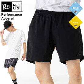 ニューエラ ショートパンツ NEW ERA ボトムス パフォーマンスアパレル スポーツウェア 黒 メンズ レディース ブランド おしゃれ かっこいい 人気 オーバーサイズ 春 夏 秋 冬 ニューエラー 正規品 大きい 小さい サイズ ユニセックス 男女兼用 ストリート 夏用 冬用
