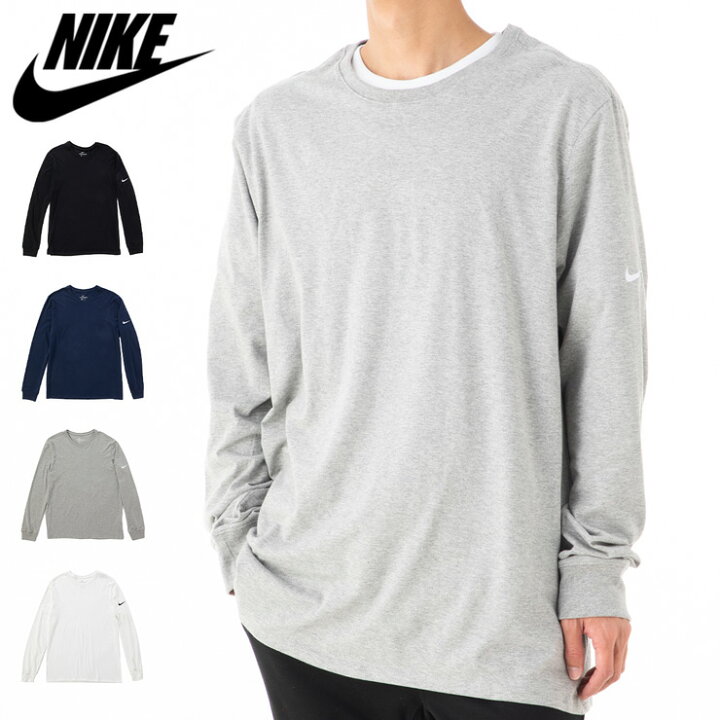 楽天市場 ナイキ Nike アパレル ロンt Tシャツ カットソー 長袖 Core Cotton Long Sleeve Tee コットン ワンポイント ストリート おしゃれ ゆったり オーバーサイズ ユニセックス デザイン シンプル 春夏秋冬 メンズ レディース 帽子屋ｏｎｓｐｏｔｚ