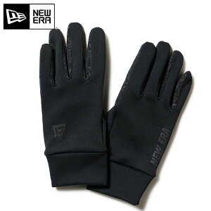 ニューエラ 手袋 NEW ERA 雑貨 グッズ メンズ レディース 手袋 グローブ 黒 人気 ブランド おしゃれ かっこいい ニューエラー 正規品 メーカー 防寒 秋 冬 プレゼント ギフト 小物 ユニセックス
