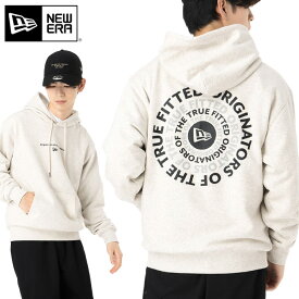 ニューエラ パーカー NEW ERA フード付き 黒 白 ベージュ コットン 綿 メンズ レディース ブランド おしゃれ かっこいい 人気 オーバーサイズ 秋 冬 ニューエラー 正規品 大きい 小さい サイズ ユニセックス 男女兼用 ストリート 冬用