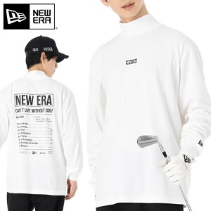 【クーポン利用で5%OFF】10月25日限定!ニューエラ ゴルフ ウェア NEW ERA GOLF 長袖 黒 白 コットン 綿 メンズ レディース ブランド おしゃれ かっこいい 人気 オーバーサイズ 秋 冬 ニューエラー