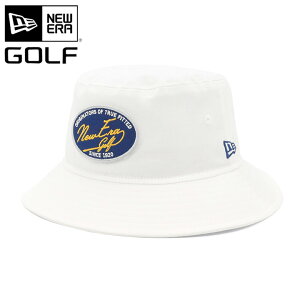 【クーポン利用で5%OFF】10月30日限定!ニューエラ ゴルフ バケットハット NEW ERA GOLF HAT バケハ メンズ レディース 帽子 綿 コットン 黒 白 ブランド 深め おしゃれ かっこいい 人気 春 夏 秋 冬