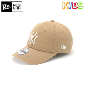 【クーポン利用で5%OFF】10月30日限定!ニューエラ キャップ キッズ NEW ERA CAP KIDS YOUTH 9TWENTY ローキャップ NY LA MLB ニューヨーク ヤンキース 黒 白 ベージュ 綿 コットン 帽子 ブランド 男の子 女