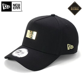 ニューエラ キャップ NEW ERA CAP 9FORTY A-Frame メンズ レディース 帽子 ONSPOTZ 別注 METAL PLATE 黒 ベージュ ブランド 深め おしゃれ かっこいい 人気 春 夏 秋 冬 オールシーズン ニューエラー 大きい 小さい サイズ 調整 正規品