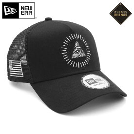 ニューエラ キャップ NEW ERA CAP 9FORTY A-Frame Trucker メッシュキャップ メンズ レディース 帽子 ONSPOTZ 別注 黒 白 大きいサイズ ブランド 深め おしゃれ かっこいい 人気 春 夏 ニューエラー サイズ調整 正規品 ユニセックス