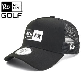 ニューエラ ゴルフ キャップ NEW ERA GOLF CAP 9FORTY A-Frame Trucker メッシュキャップ メンズ レディース 帽子 黒 白 ブランド 深め おしゃれ かっこいい 人気 春 夏 ニューエラー 大きい 小さい サイズ調整 正規品 ユニセックス 男女兼用 ストリート コーデ 夏用
