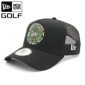 ニューエラ ゴルフ キャップ NEW ERA GOLF CAP 9FORTY A-Frame Trucker メッシュキャップ メンズ レディース 帽子 黒 白 ブランド 深め おしゃれ かっこいい 人気 春 夏 ニューエラー 大きい 小さい サイズ調整 正規品 ユニセックス 男女兼用 ストリート コーデ 夏用