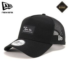 ニューエラ キャップ NEW ERA CAP 9FORTY A-Frame Trucker メッシュキャップ メンズ レディース 帽子 ONSPOTZ 別注 ブラックパッチ 黒 白 ベージュ カーキ 大きいサイズ ブランド 深め おしゃれ かっこいい 人気 春 夏 ニューエラー サイズ調整 正規品 ユニセックス 男女兼用