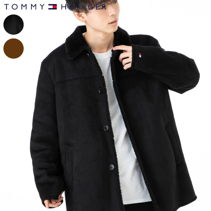 楽天市場 トミーヒルフィガー Tommy Hilfiger アパレル ムートンコート Faux Shearling Walking Coat With Sherpa Collar ブランド カジュアル ストリート ビジネスコート 防寒 秋冬 メンズ レディース 帽子屋ｏｎｓｐｏｔｚ