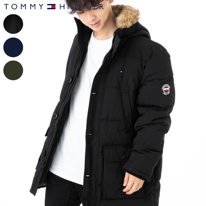 楽天市場 トミーヒルフィガー Tommy Hilfiger アパレル ダウンジャケット ファー付き コート Hoody Parka Jacket Arctic Cloth Full Length ストリート ブランド おしゃれ カジュアル 大きい オーバー ビッグ サイズ 防寒 保温 春夏秋冬 メンズ レディース 帽子屋
