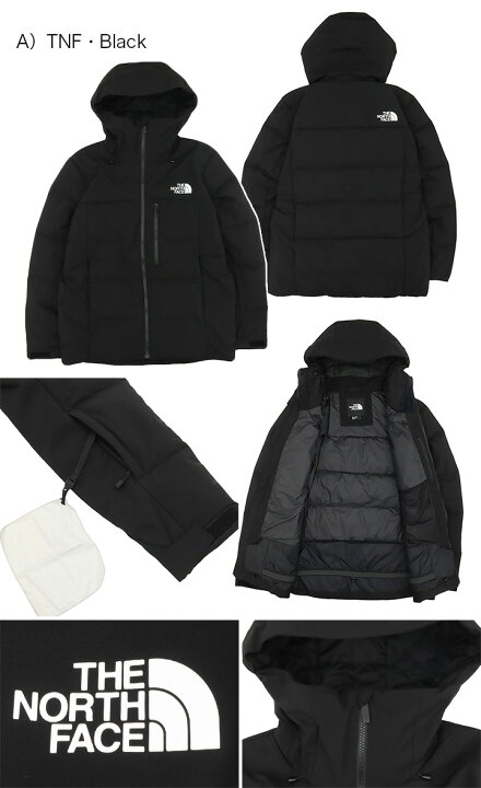 楽天市場】ザ ノースフェイス THE NORTH FACE ダウンジャケット 黒 