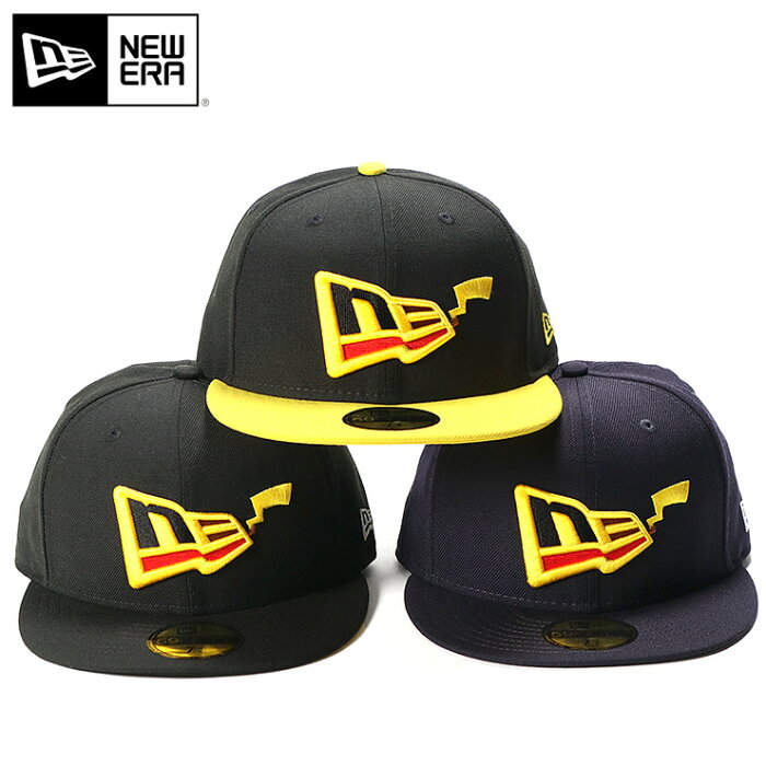 ニューエラ ポケモン コラボ キャップ 59fifty Flag Logo Pikachu New Era Pokemon ぼうし 野球帽 ベースボール キャップ フラットキャップ New Era ブランド おしゃれ ストリート Newera ニューエラキャップ メンズキャップ レディースキャップ メンズ レディース帽子 的