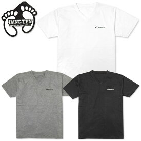 【送料無料】紳士 メンズ 半袖 V首 Tシャツ HANGTEN/ハンテン 綿混 アンダーウェア インナー 肌着 下着 L yg-0478【メール便対応】