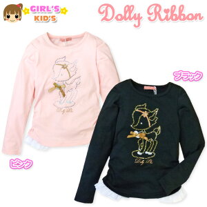 �y���������z�q���� ���̎q T�V���c ���� Dolly Ribbon �h�[���[���{�� ���C���X�g�[�������{������ �V�t�H���t���� �V���[�����O �����v�����g ���� �L�b�Y 110cm 120cm 130cm�y���[���֑Ή��z