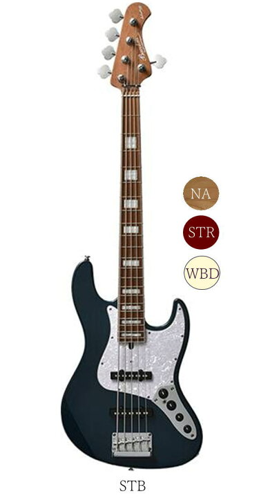 楽天市場】バッカス5弦ベースWL5-ASH33-AC RSM : 音楽大陸