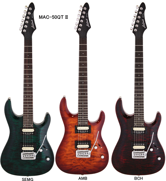 楽天市場】プレゼント付き！Aria ProII/アリアエレキギター・MAC 