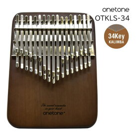 Onetone/カリンバ【OTKLS-34/WN】ウォルナット　34音　親指ピアノ　ピックアップ付き