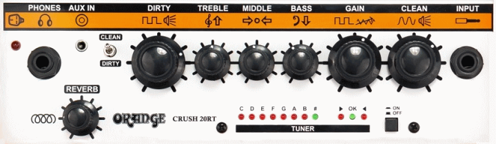 楽天市場】ORANGEオレンジ/ギターアンプ【Crush 12】クラッシュ
