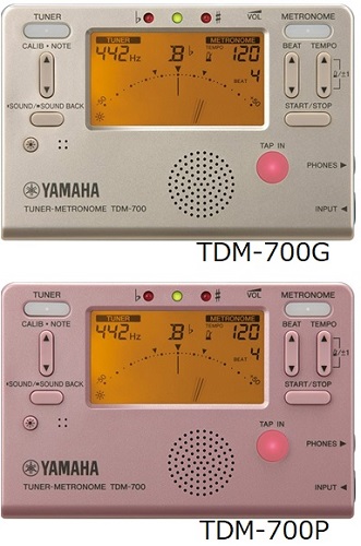 楽天市場】ヤマハ/チューナーメトロノーム【TDM-700G】【TDM-700P