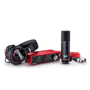 I[fBIEC^[EtFCX Scarlett 2i2_Studio Pack 3rd Gen USB 2.0 Type C Focusrite tH[JXCg I[fBIC^[tF[X 2C2AEg pbN 24bit/192kHz@3ち}CNAwbhtH
