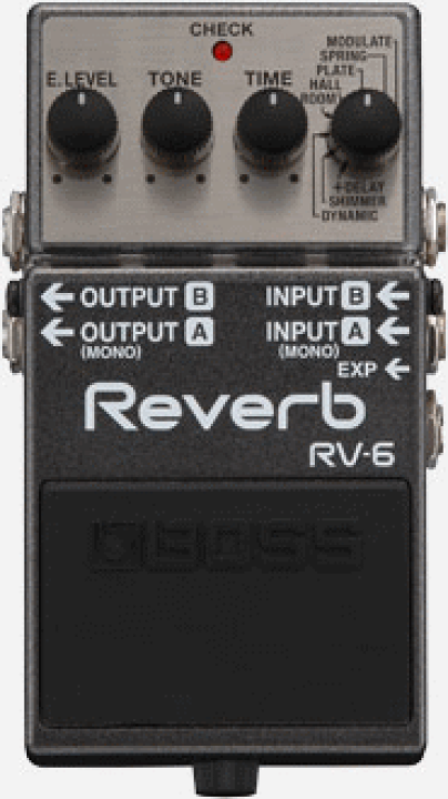 BOSS Reverb RV-6 ギターエフェクター BOSS RV-6 Reverb リバーブ エフェクター ボス RV6 | 島村楽器