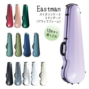 イーストマン/バイオリンケース スタンダードeastman 4/4 グラスファイバー製 1.7kg