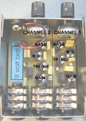 楽天市場 K K Dual Channel Pro Preamp ピックアップ用プリアンプ 音楽大陸