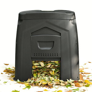 コンポスト屋外 250L 大型 家庭用 大容量 堆肥製造器 家庭菜園 堆肥コンポスター 有機肥料 園芸シート付 家庭菜園 おしゃれ 生ごみ処理 落ち葉処理 ABS素材 ブラック