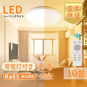 V[OCg 10 LED Rt邳4800lm 40W  F dF F 铔 ^ 38cm ȃGl 6500K-2700K rO[ Lb` gCq _CjO L ʑ t