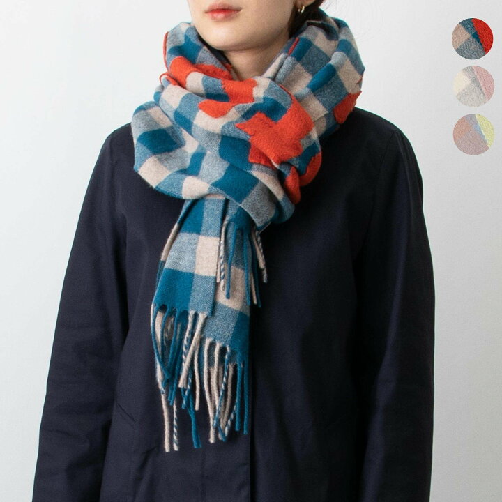 楽天市場】アクネ ストゥディオズ ACNE STUDIOS マフラー CHECK LOGO  