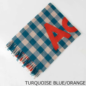 ANl XgDfBIY ACNE STUDIOS }t[ CHECK LOGO SCARF [`FbNSXJ[t] FN-UX-SCAR000297 CA0262