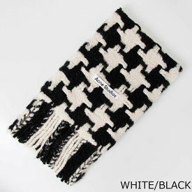 アクネ ストゥディオズ ACNE STUDIOS マフラー HOUNDSTOOTH SCARF [ハウンドトゥーススカーフ] FN-UX-SCAR000169 CA0153