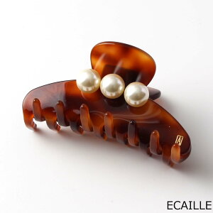 ANTh hD p ALEXANDRE DE PARIS wANbvi~fBATCYj LES PERLES OVERSIZE HAIR CLIP M PERLEE fB[X 8.5cm ACCM-16920-04