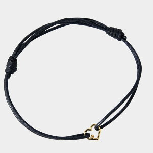�A���[�^ ALIITA �u���X���b�g MINI CORAZON BRILLANTE MINI HEART CORD BRACELET [�~�j�n�[�g �R�[�h�u���X���b�g] ���f�B�[�X CBPU44001AYG09K 9KT