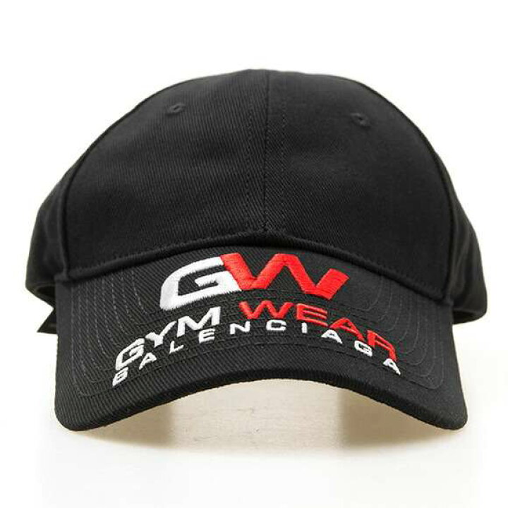 楽天市場】バレンシアガ BALENCIAGA 帽子 キャップ ブラック HAT GYM 