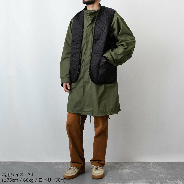 楽天市場】バブアー BARBOUR メンズ キルティングライナーベスト