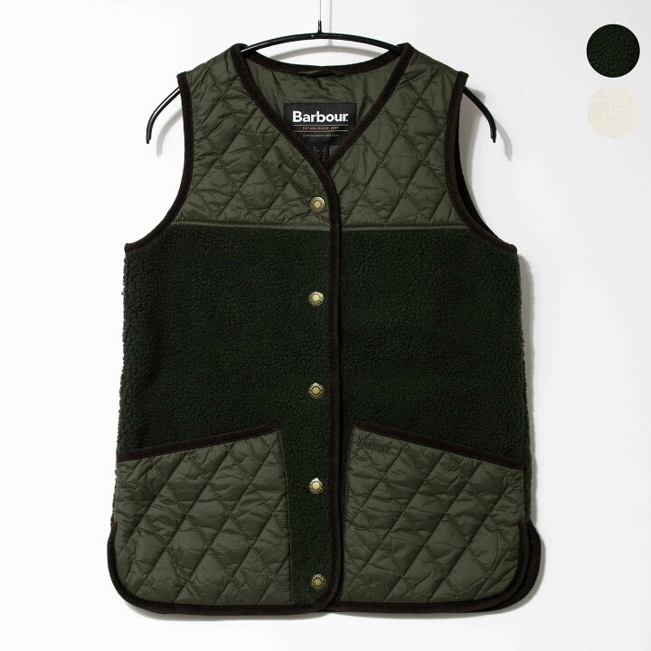 楽天市場】バブアー BARBOUR キルティングベスト フリースベスト 