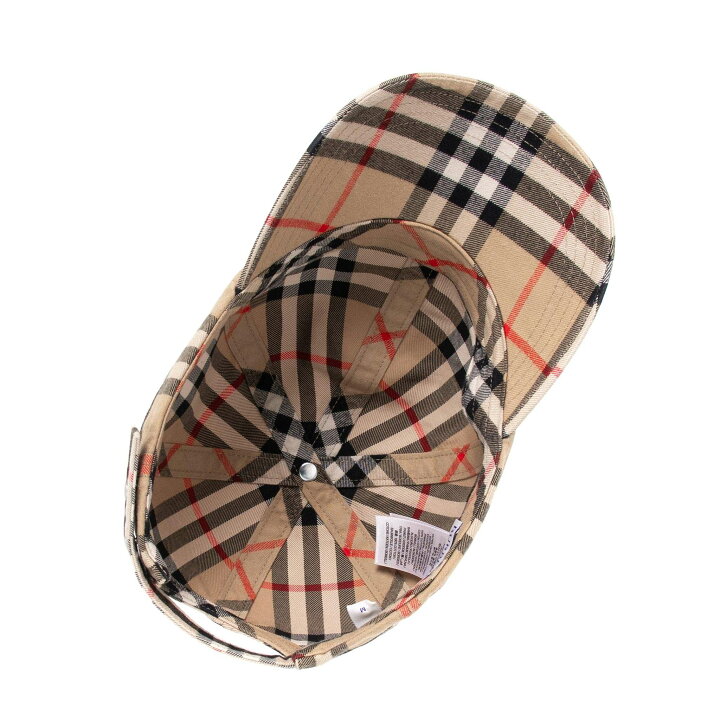 楽天市場】バーバリー BURBERRY 帽子 キャップ ARCHIVE CHECK CAP 