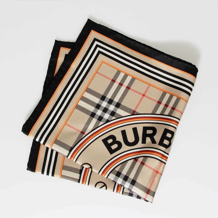 楽天市場】バーバリー BURBERRY シルクスカーフ 45X45 HERTG STP 