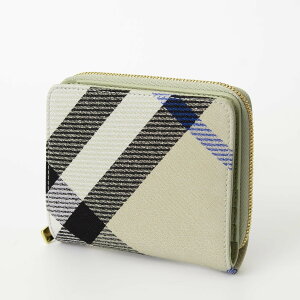 o[o[ BURBERRY z fB[X ܂z COMPACT ZIP FOLD [`FbN Wbv oCtH[hEHbg] 80859811 CJ1:153462