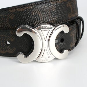 �Z���[�k CELINE �x���g TRIOMPHE MEDIUM 25MM BELT [�~�f�B�A�� �g���I���t �x���g] �����Y 45AKA 2ACO