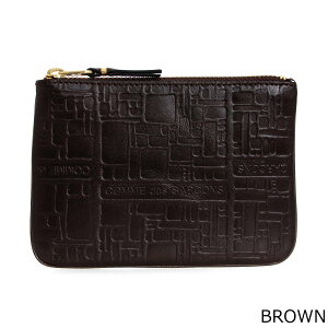 RfM\ COMME DES GARCONS z |[`/RCP[X EMBOSSED LOGOTYPE ZIP POUCH [G{X S^Cv] fB[X Y SA8100EL