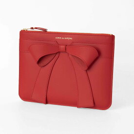 コムデギャルソン COMME DES GARCONS ポーチ BIG BOW ZIP POUCH [ビッグボウ リボン] レディース SA5100BB
