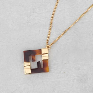 �t�F���f�B FENDI �l�b�N���X FOREVER FENDI NECKLACE [�t�H�[�G�o�[ ] ���f�B�[�X 8AK951 ALI0