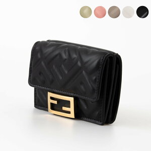 �t�F���f�B FENDI ���z �O�܂���z BAGUETTE MICRO TRIFOLD WALLET [�o�Q�b�g �}�C�N�� �O�܂���z] 8M0395 AAJD ���f�B�[�X