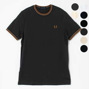 �t���b�h�y���[ FRED PERRY ����T�V���c TWIN TIPPED T-SHIRT �����Y M1588�y�p���z